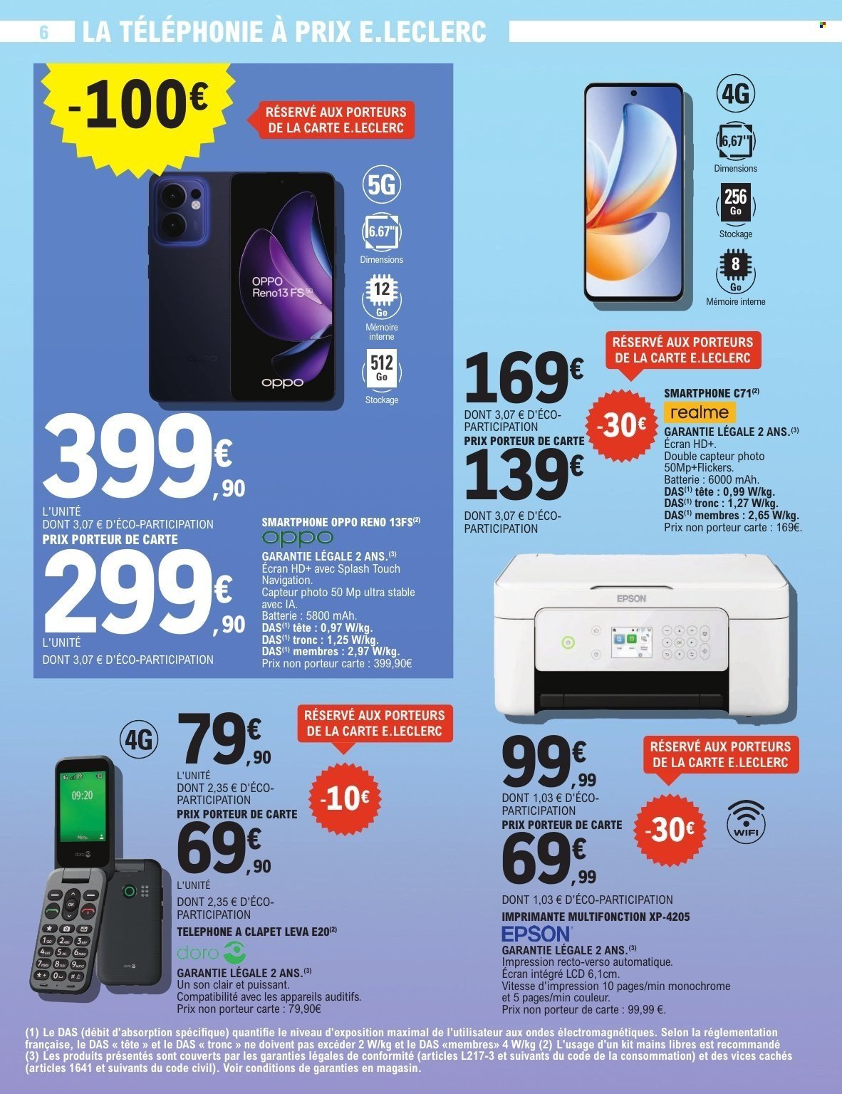 Catalogue E.LECLERC - TRAFIC HIGH TECH MICRO TELEPHONIE