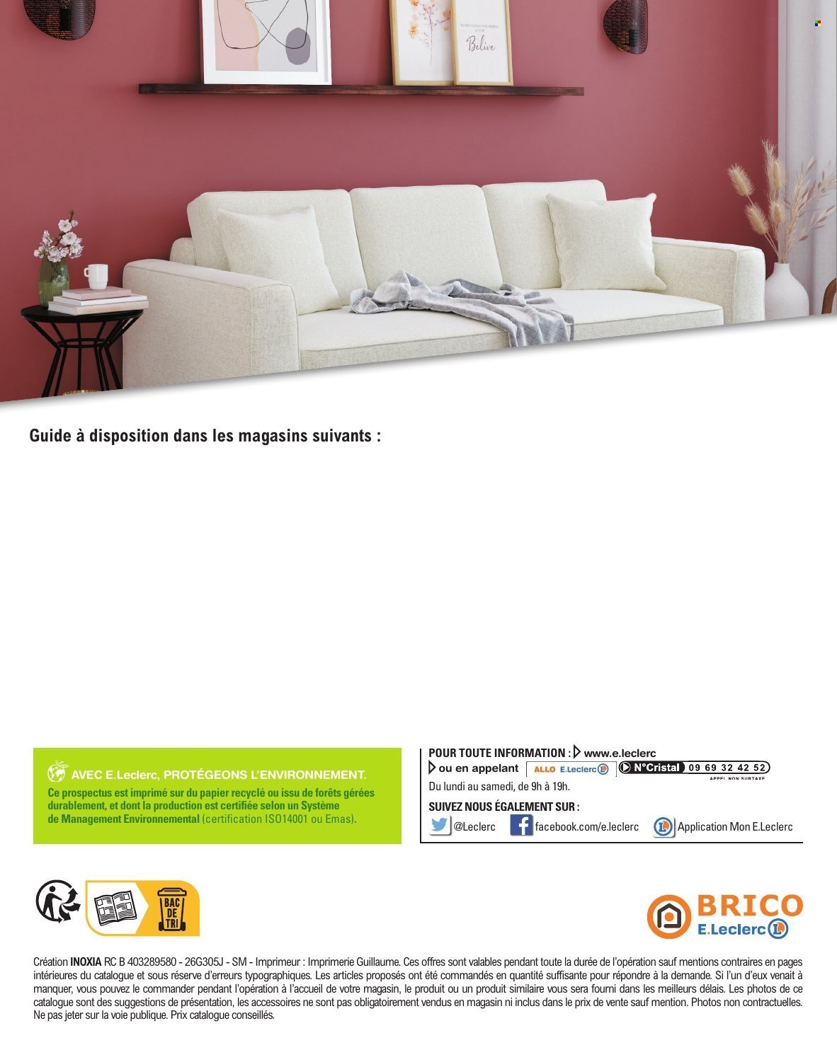 Catalogue E.LECLERC - GUIDE DECORATION INTERIEURE