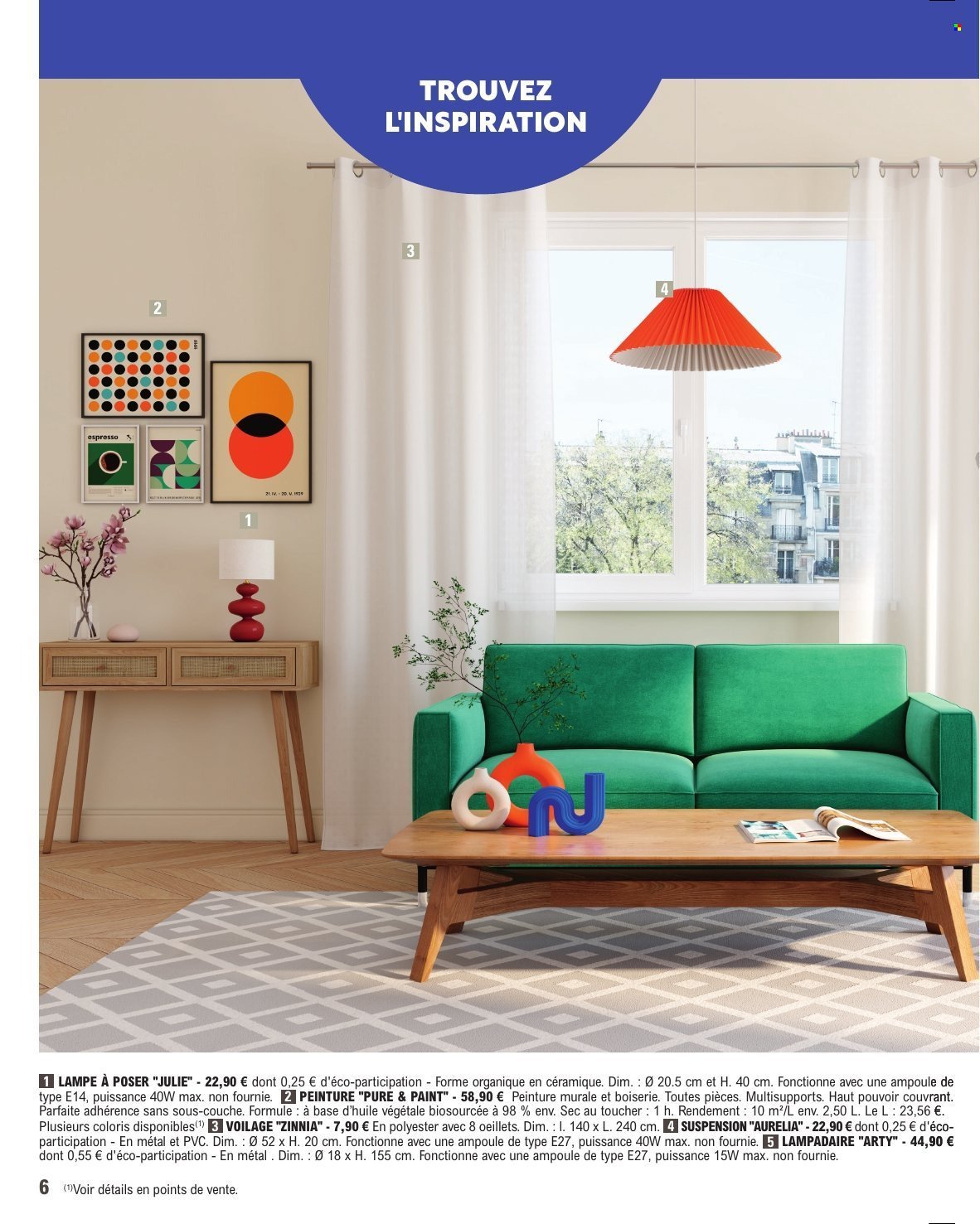 Catalogue E.LECLERC - GUIDE DECORATION INTERIEURE (2026-01-20 - 2026-02-21)