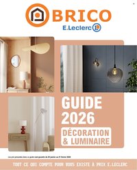 Catalogue E.LECLERC - GUIDE DECORATION INTERIEURE