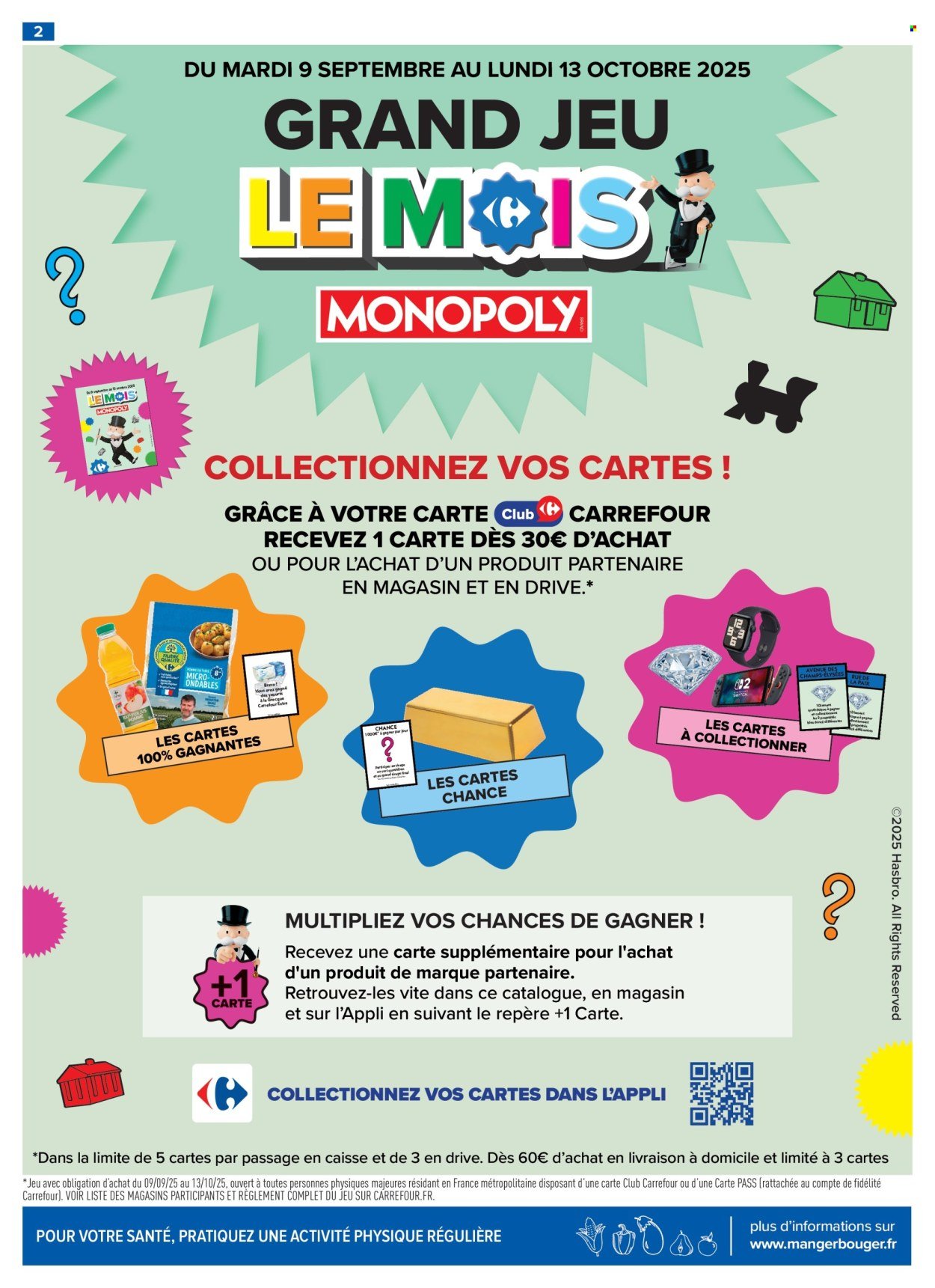 Catalogue CARREFOUR CONTACT - LE MOIS MONOPOLY (2025-09-09 - 2025-09-21)