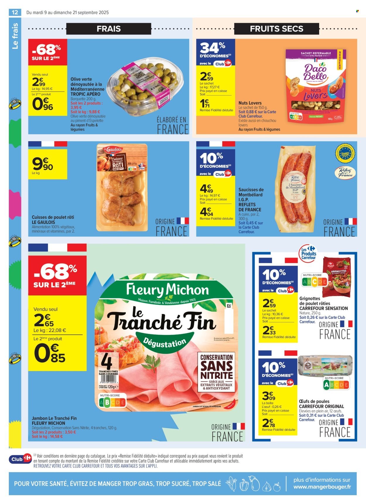 Catalogue CARREFOUR CONTACT - LE MOIS MONOPOLY (2025-09-09 - 2025-09-21)