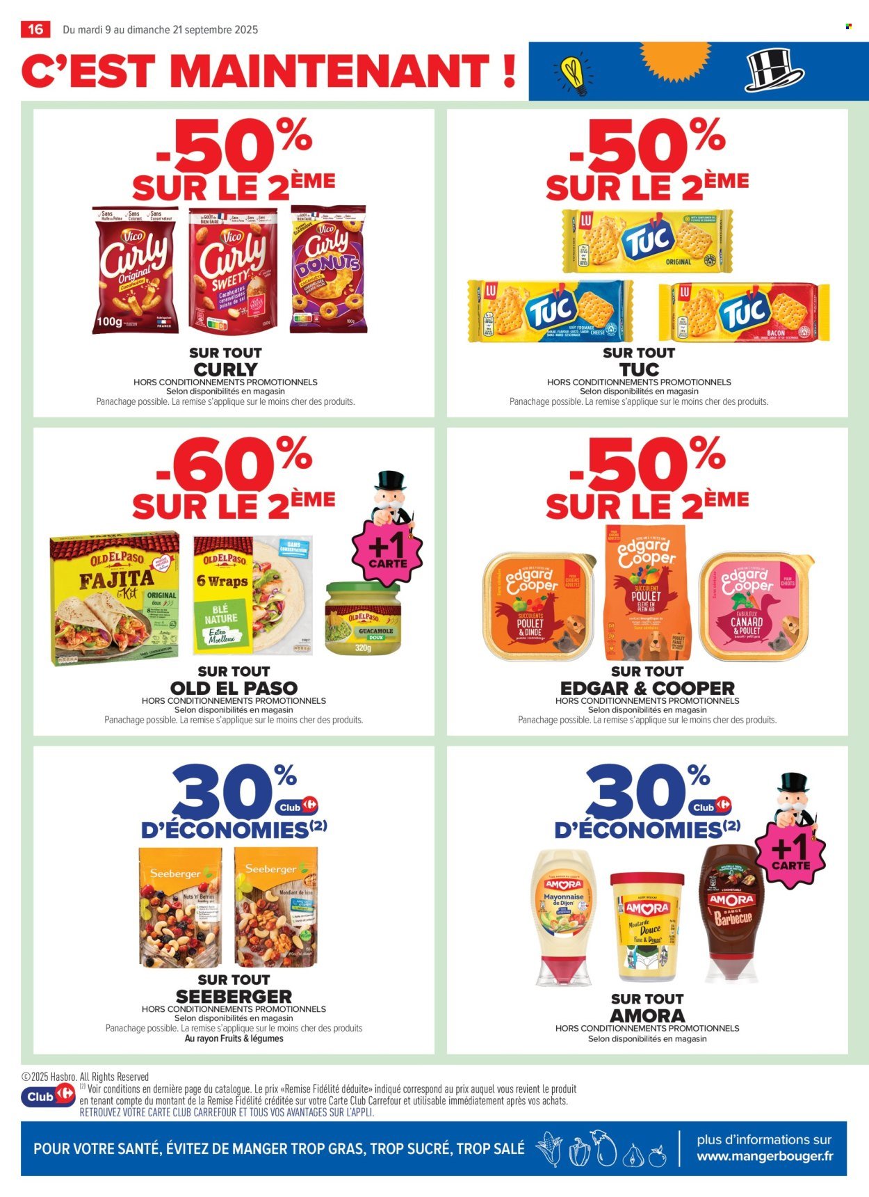 Catalogue CARREFOUR CONTACT - LE MOIS MONOPOLY (2025-09-09 - 2025-09-21)