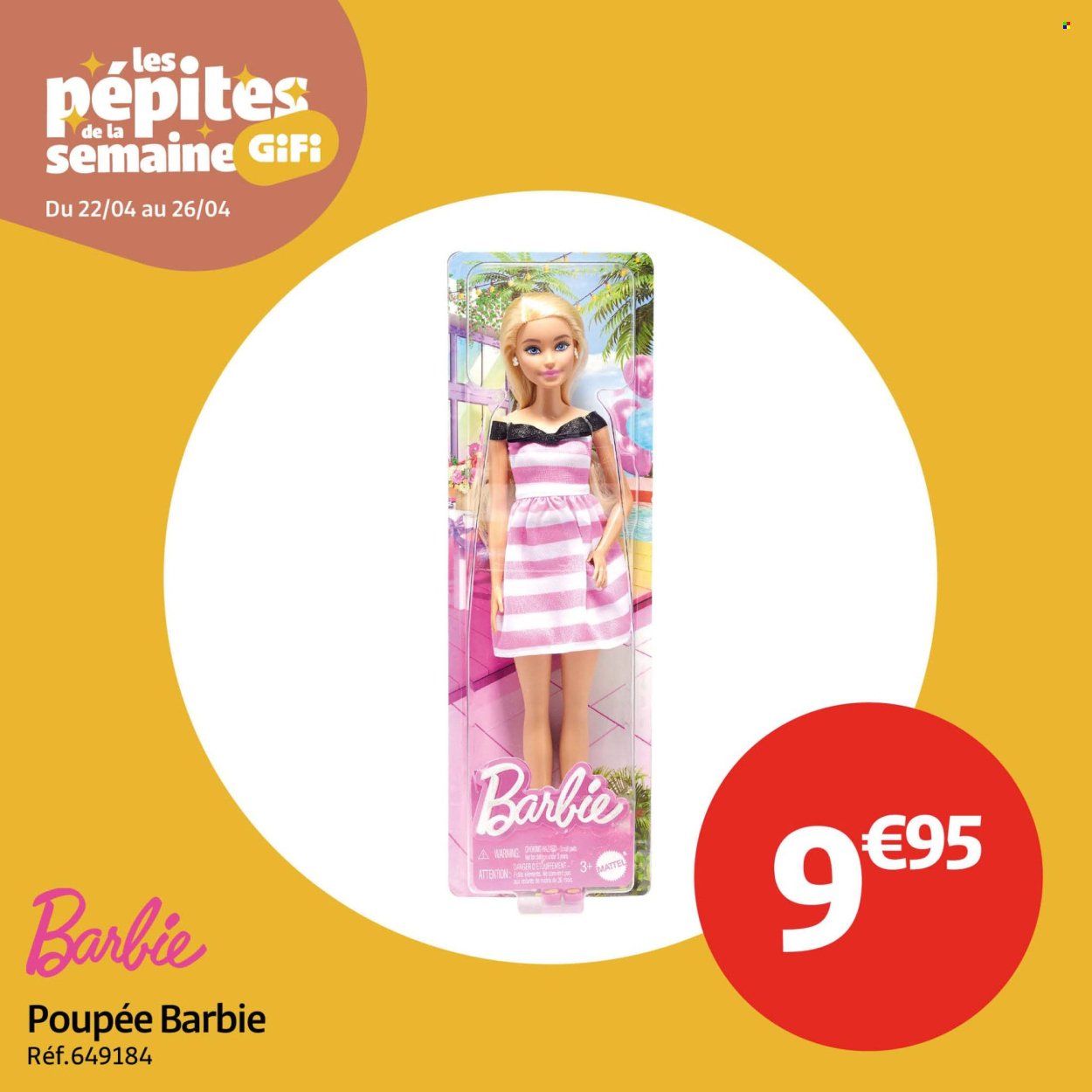 Catalogue GIFI - Du mercredi 22 avril 2026 (2026-04-22 - 2026-04-26)