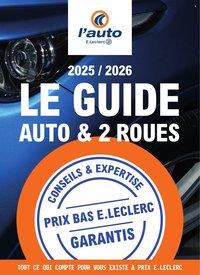 Catalogue E.LECLERC - GUIDE EQUIPEMENT AUTO 2025/2026