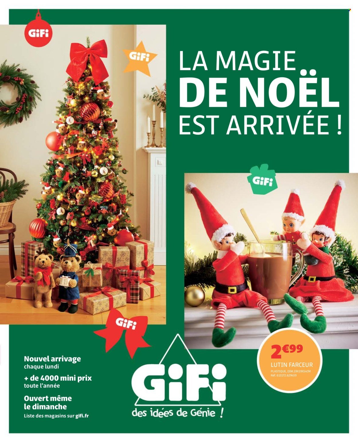 Catalogue GIFI - La magie de Noël