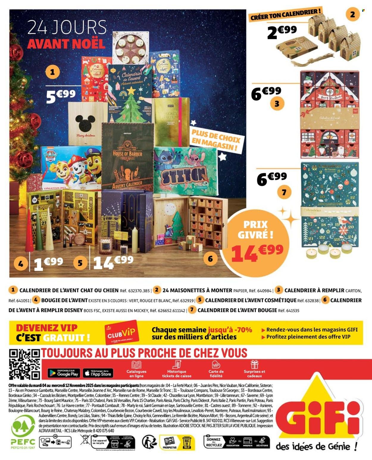 Catalogue GIFI - La magie de Noël