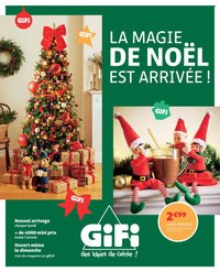 Catalogue GIFI - La magie de Noël