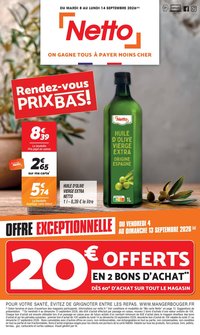 Catalogue NETTO - RENDEZ-VOUS PRIX BAS