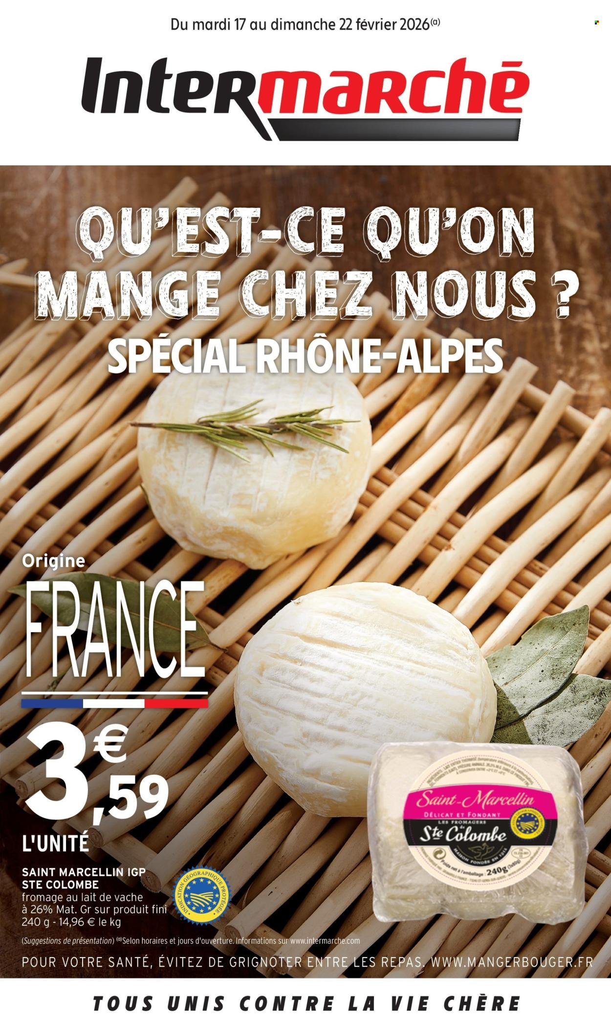 Catalogue INTERMARCHÉ - QU’EST-CE QU’ON MANGE CHEZ NOUS ? SPÉCIAL RHÔNE-ALPES