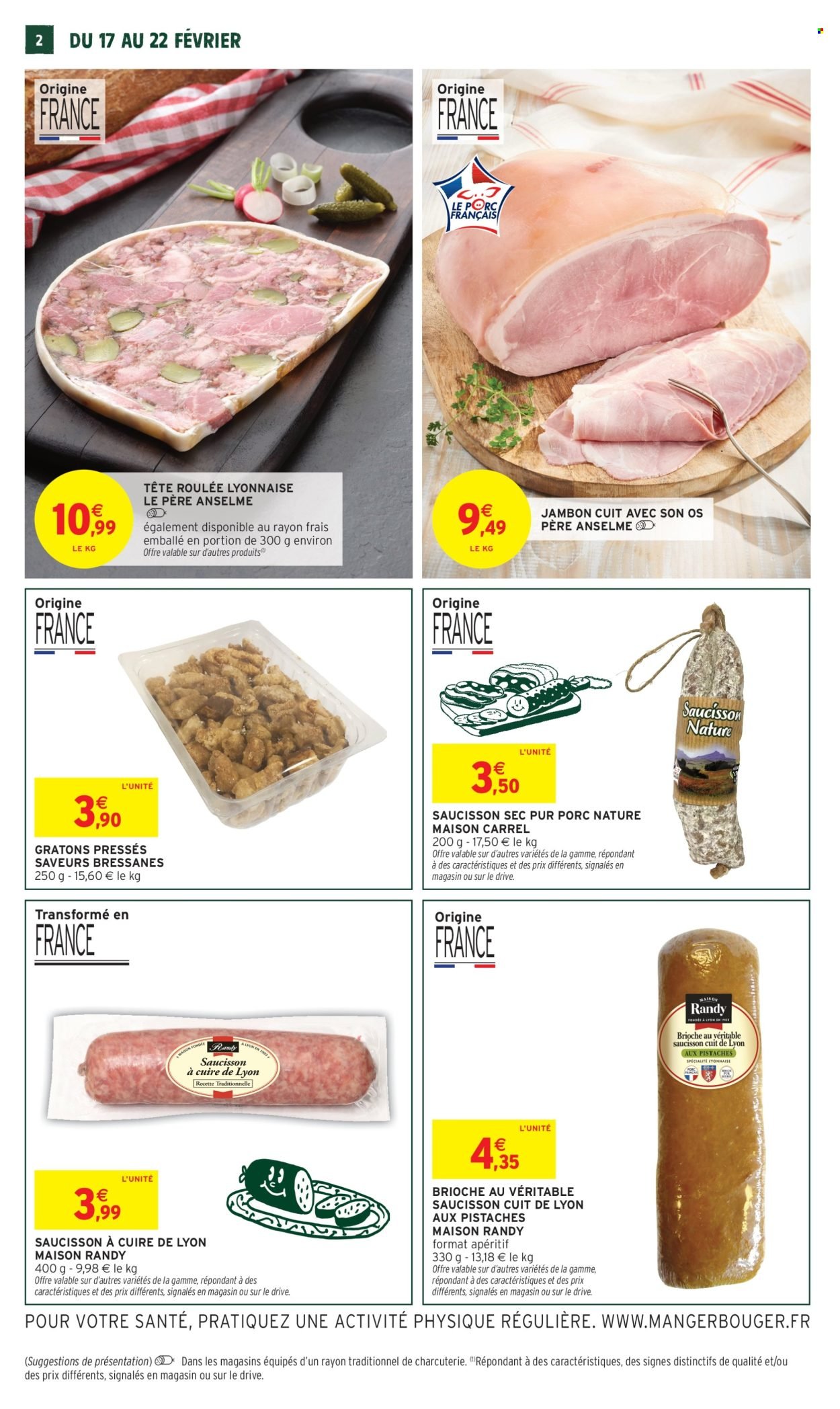 Catalogue INTERMARCHÉ - QU’EST-CE QU’ON MANGE CHEZ NOUS ? SPÉCIAL RHÔNE-ALPES