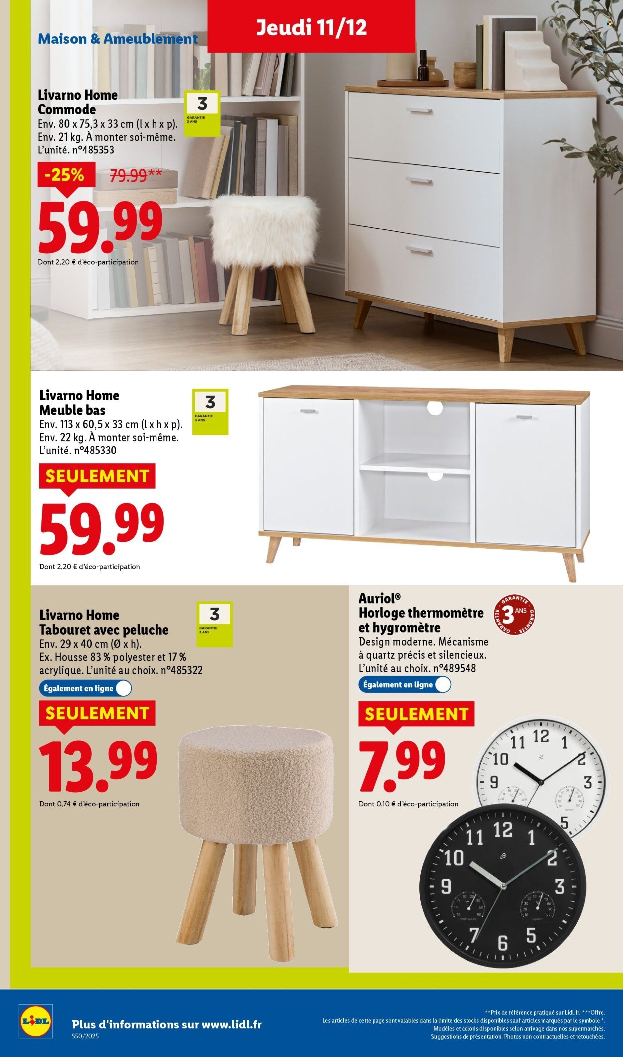 Catalogue LIDL - Les bonnes affaires de la semaine