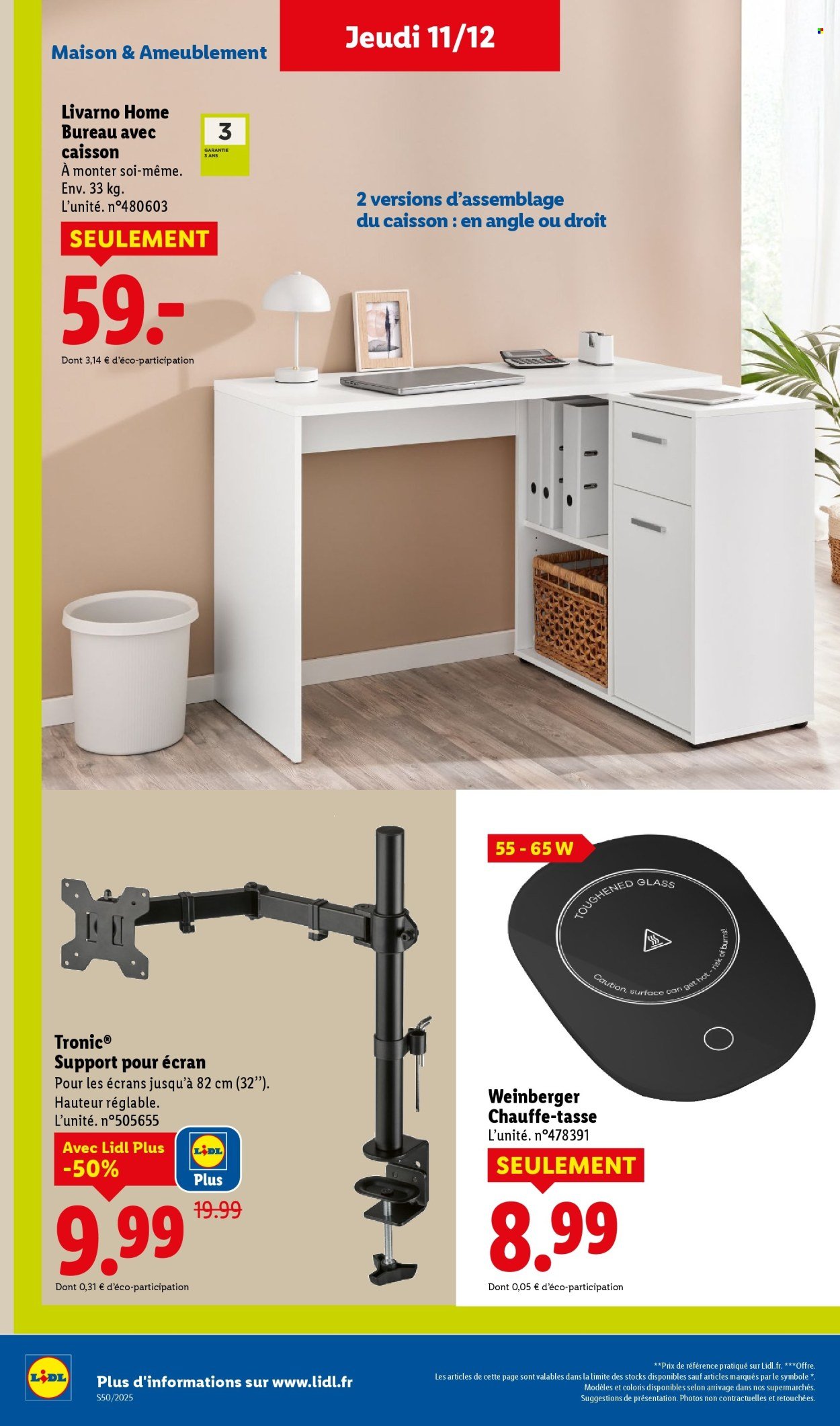 Catalogue LIDL - Les bonnes affaires de la semaine