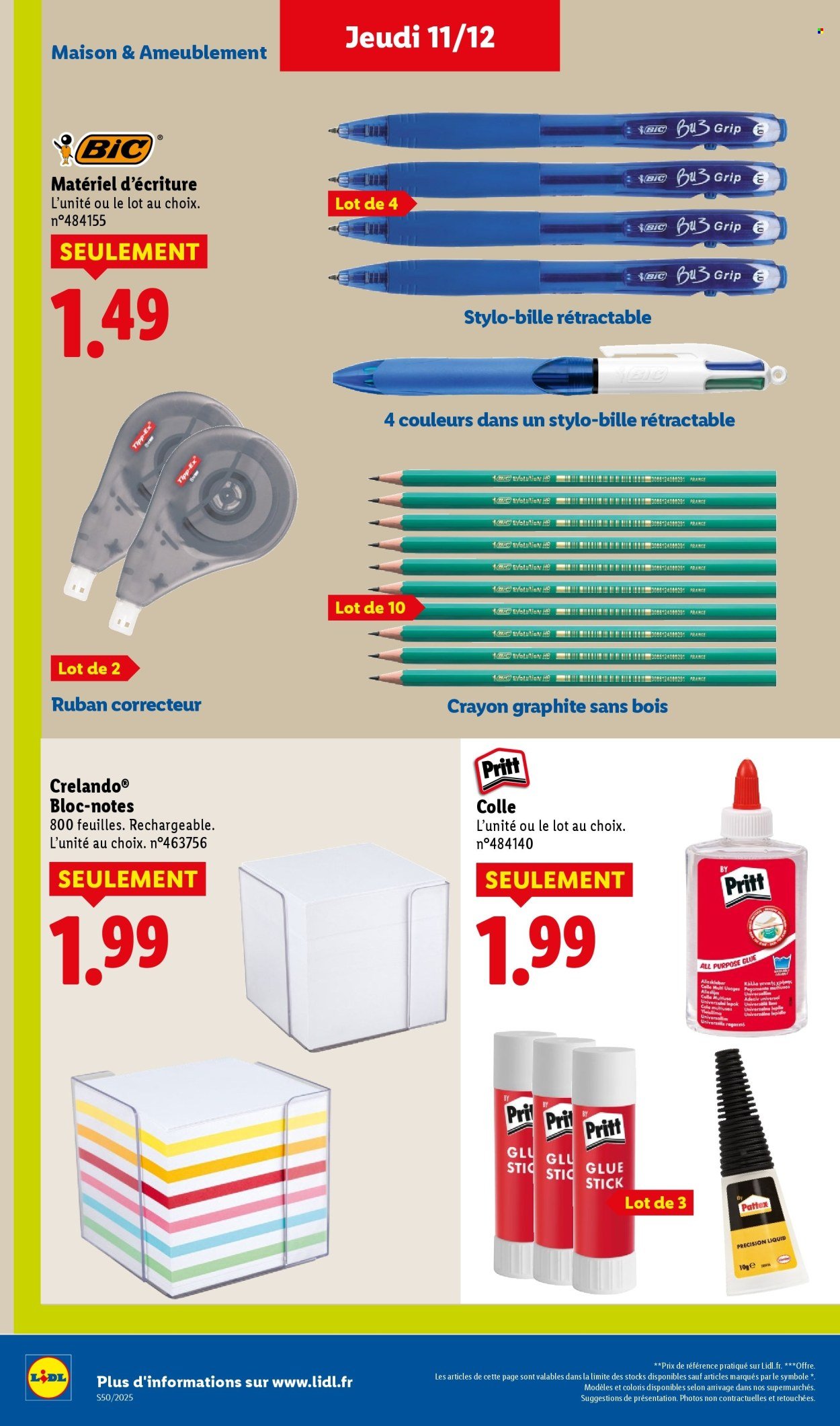 Catalogue LIDL - Les bonnes affaires de la semaine