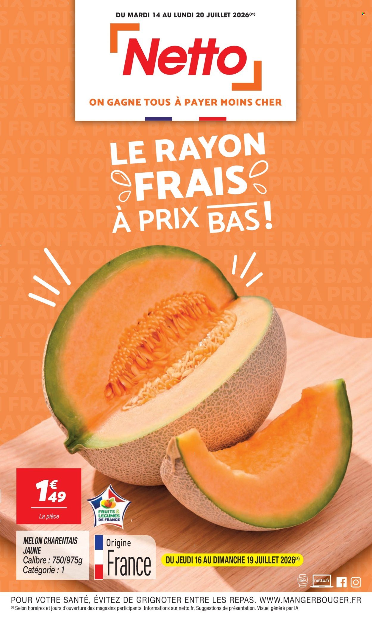 Catalogue NETTO - LE RAYON FRAIS À PRIX BAS