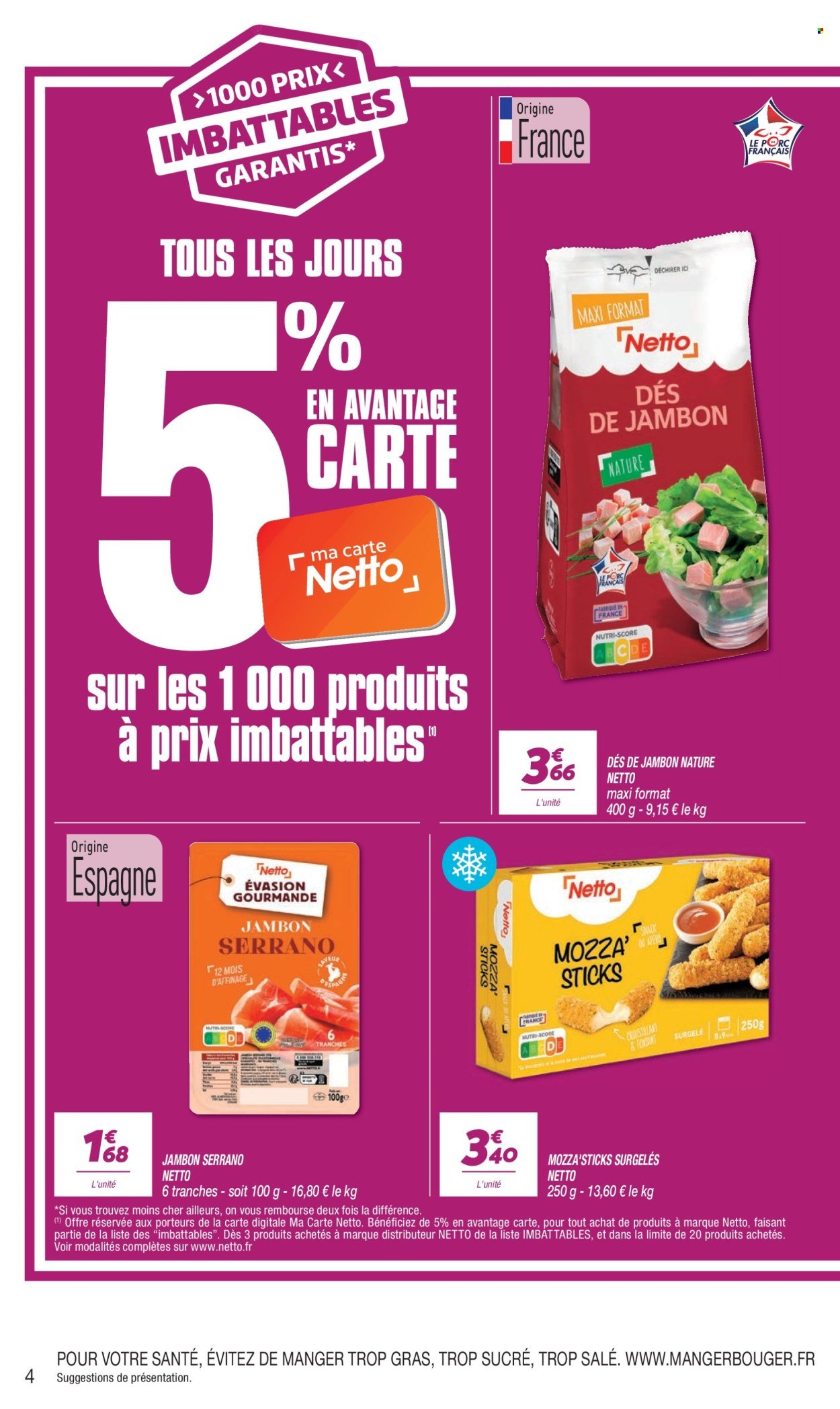 Catalogue NETTO - LE RAYON FRAIS À PRIX BAS