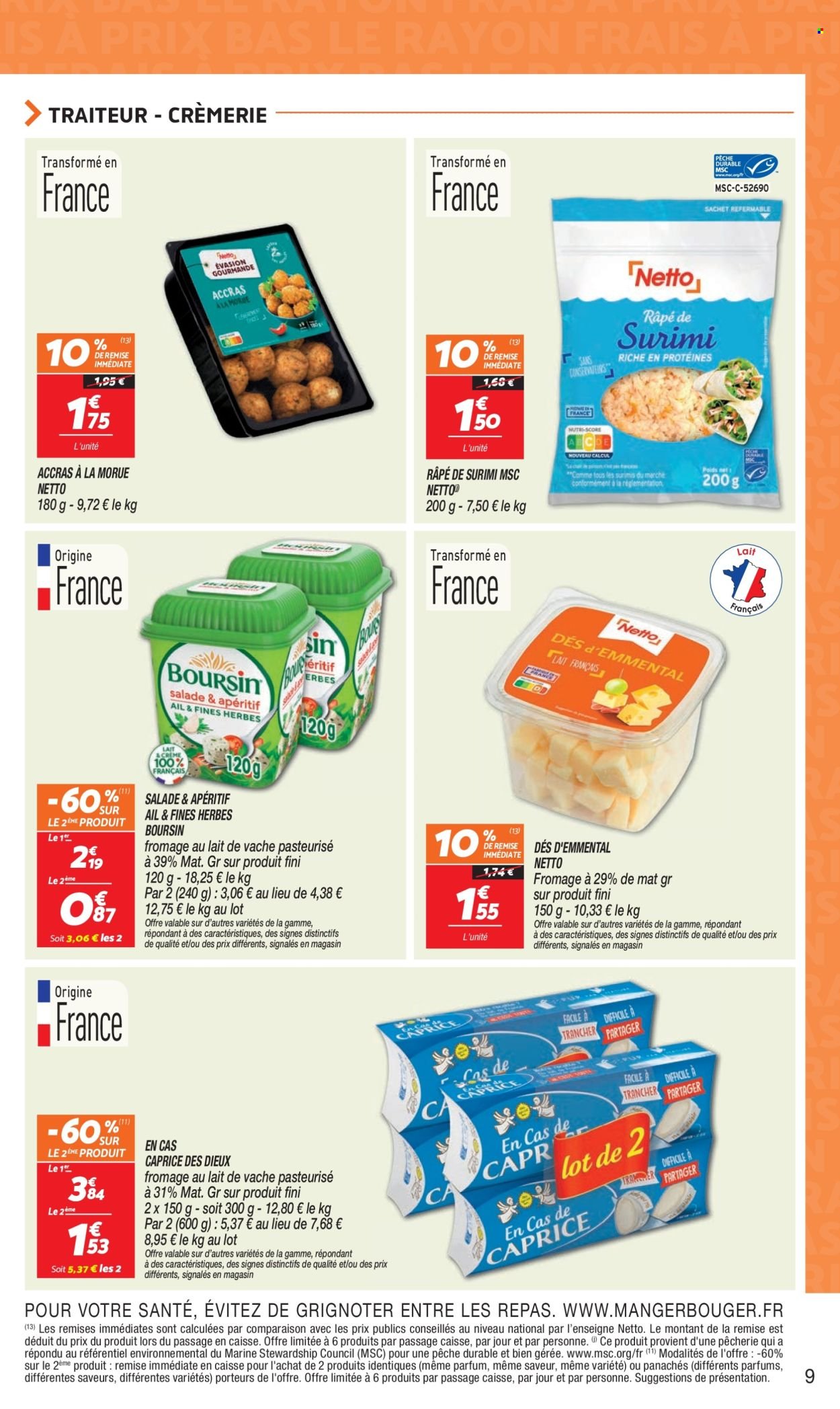 Catalogue NETTO - LE RAYON FRAIS À PRIX BAS
