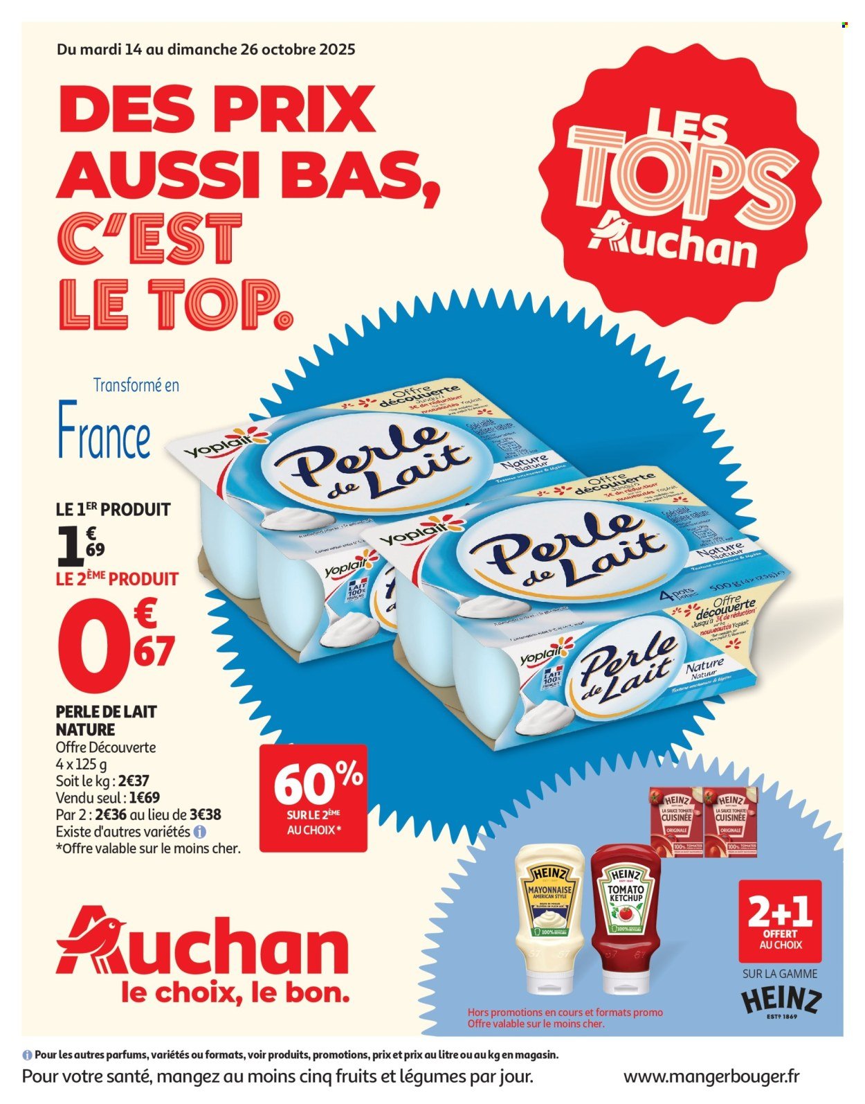 Catalogue AUCHAN - Des prix aussi bas, c'est le top (2025-10-14 - 2025-10-26)