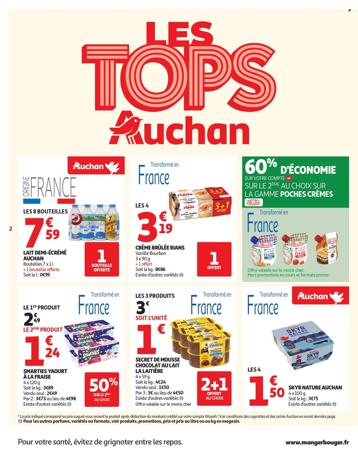 Catalogue AUCHAN - Des prix aussi bas, c'est le top (2025-10-14 - 2025-10-26)