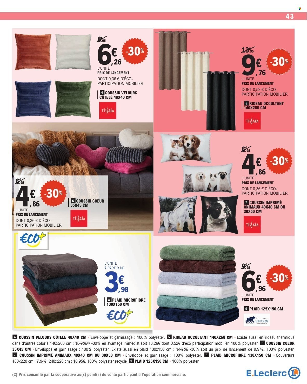Catalogue E.LECLERC - DEPENSER MOINS