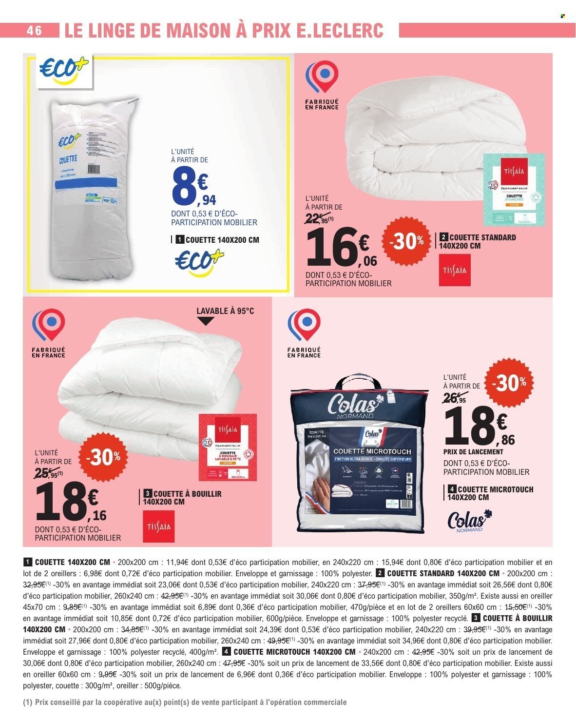 Catalogue E.LECLERC - DEPENSER MOINS
