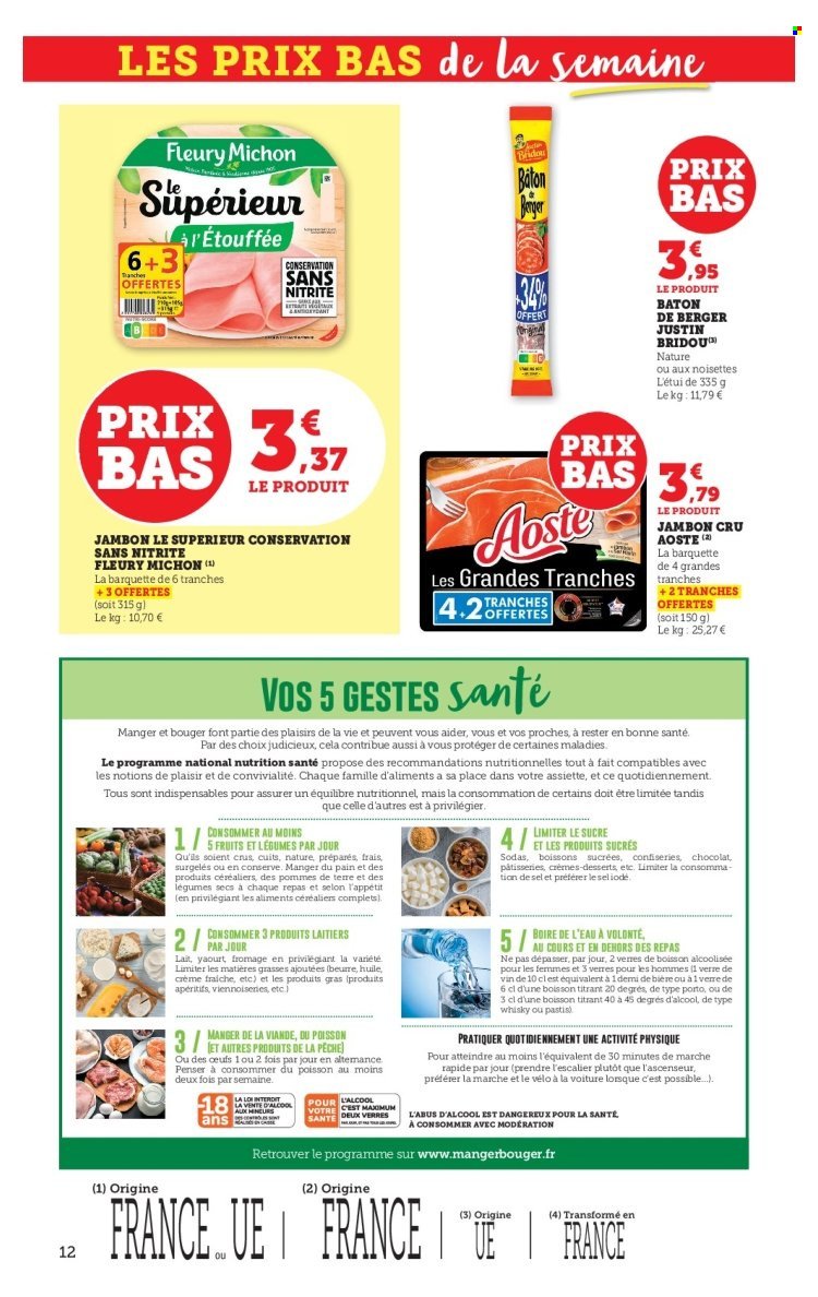 Catalogue SUPER U - Les prix bas de la semaine (2025-10-21 - 2025-11-02)