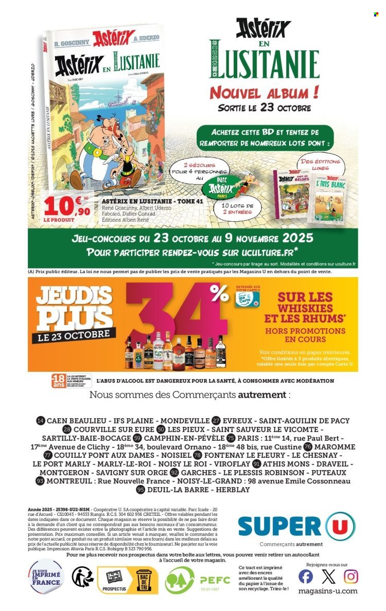 Catalogue SUPER U - Les prix bas de la semaine (2025-10-21 - 2025-11-02)
