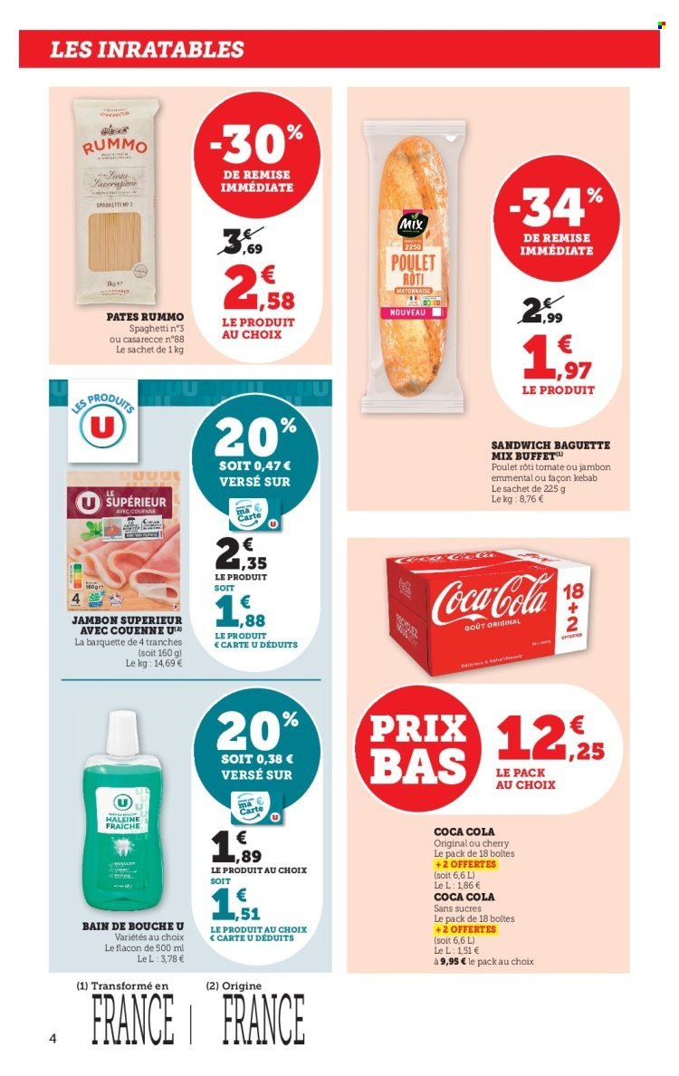 Catalogue SUPER U - Les prix bas de la semaine (2025-10-21 - 2025-11-02)