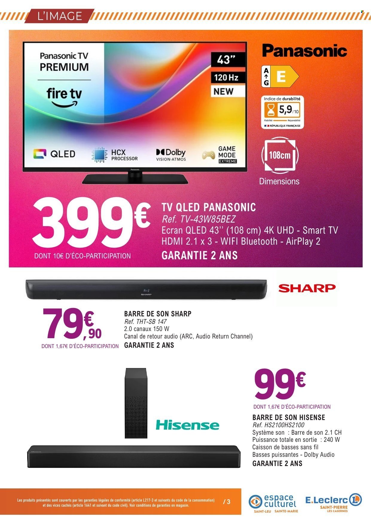 Catalogue E.LECLERC - Du mardi 25 août 2026