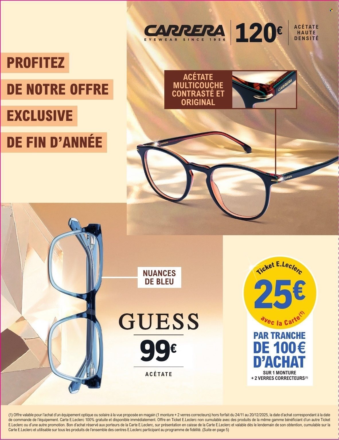 Catalogue E.LECLERC - OPTI'DAYS NOEL (2025-11-24 - 2025-12-20)