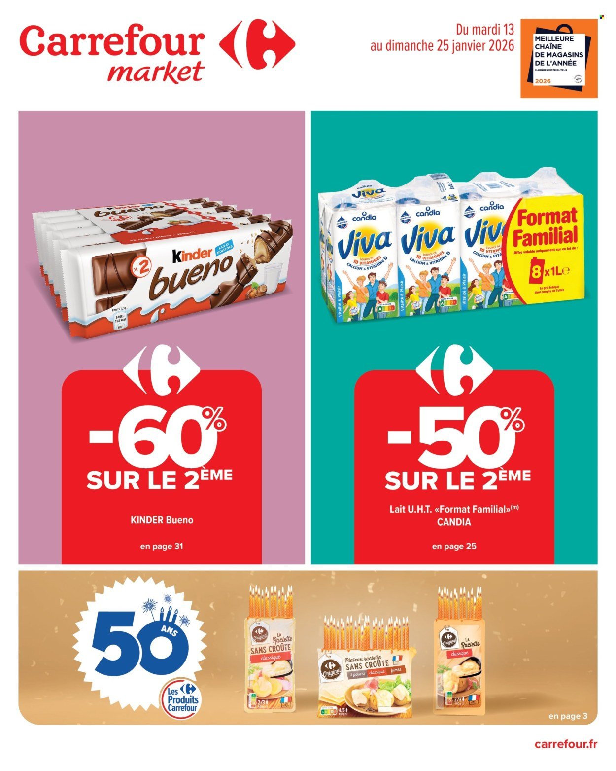 Catalogue CARREFOUR MARKET - LES PROMOS DU QUOTIDIEN !
