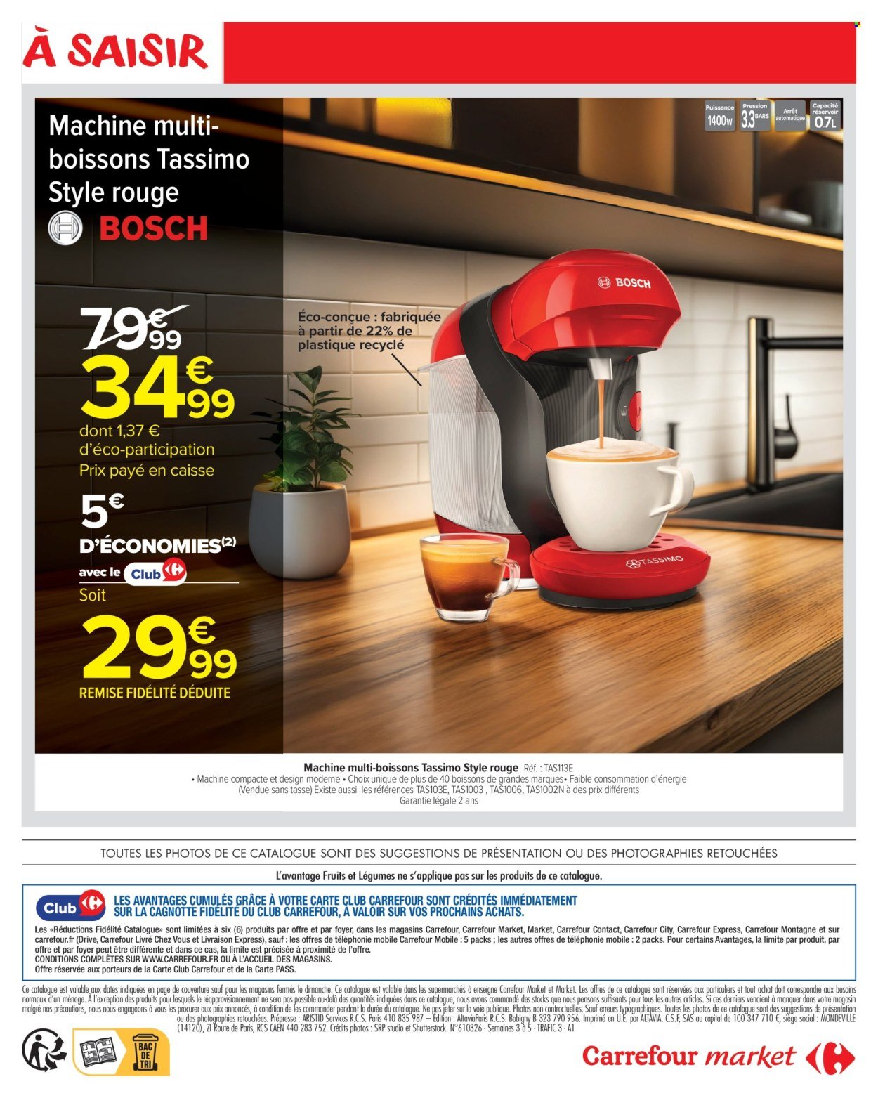 Catalogue CARREFOUR MARKET - LES PROMOS DU QUOTIDIEN ! (2026-01-13 - 2026-01-25)