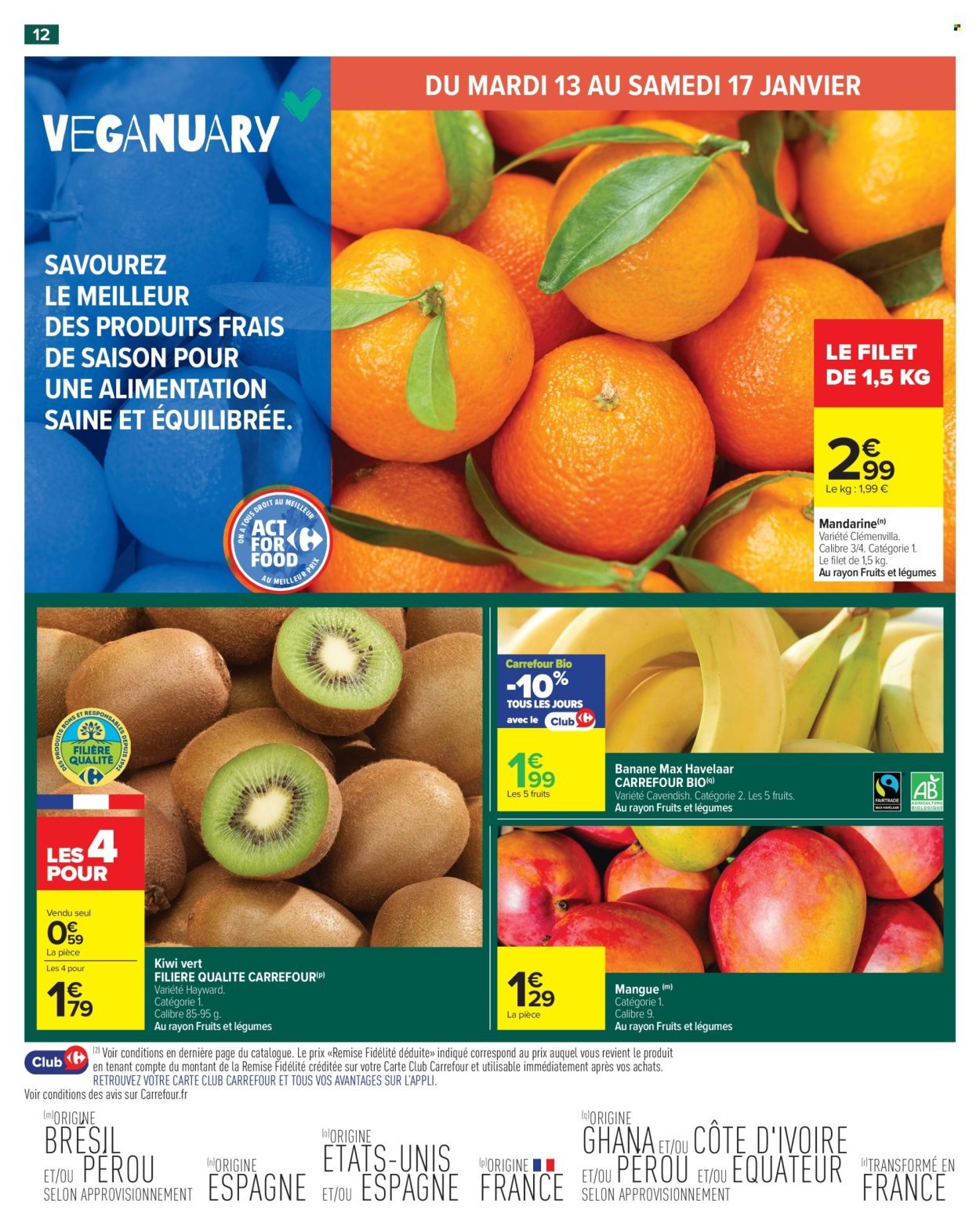 Catalogue CARREFOUR MARKET - LES PROMOS DU QUOTIDIEN ! (2026-01-13 - 2026-01-25)