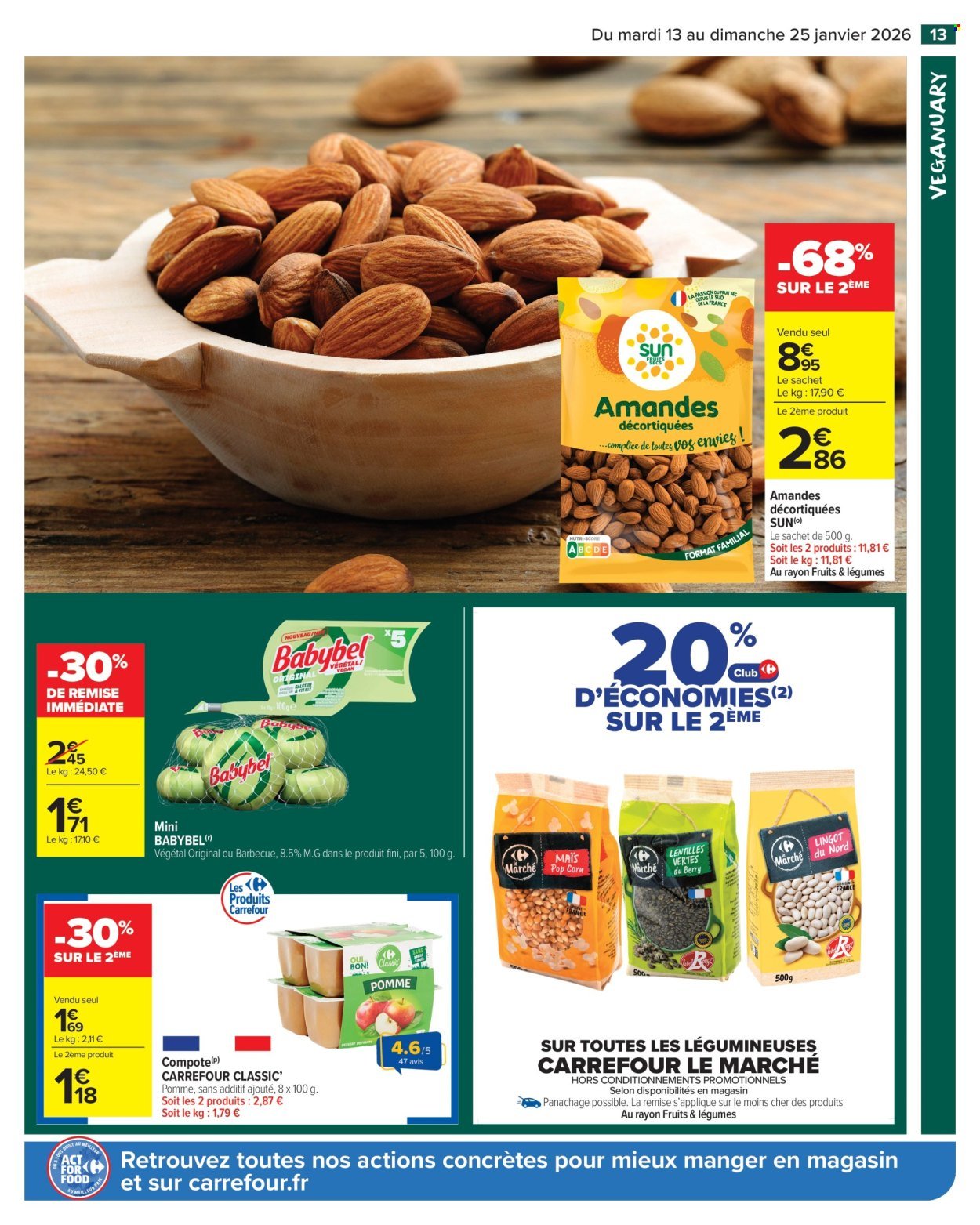 Catalogue CARREFOUR MARKET - LES PROMOS DU QUOTIDIEN ! (2026-01-13 - 2026-01-25)