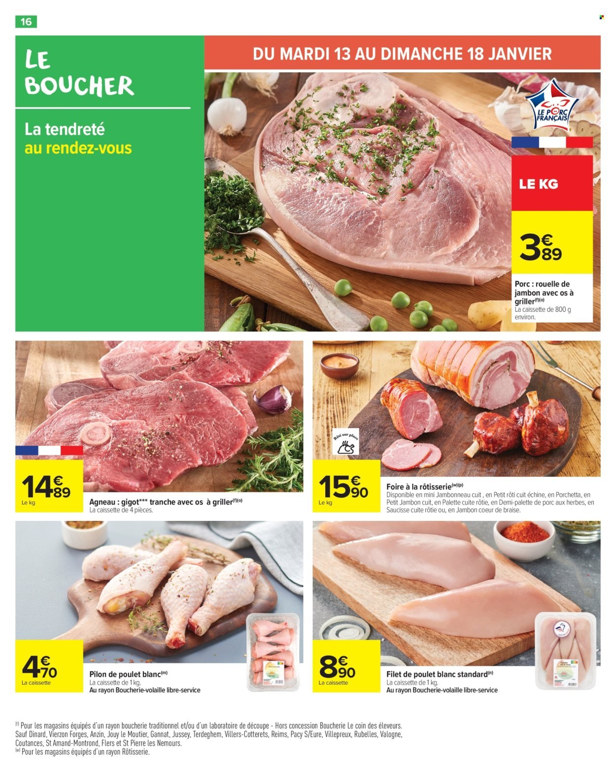 Catalogue CARREFOUR MARKET - LES PROMOS DU QUOTIDIEN ! (2026-01-13 - 2026-01-25)