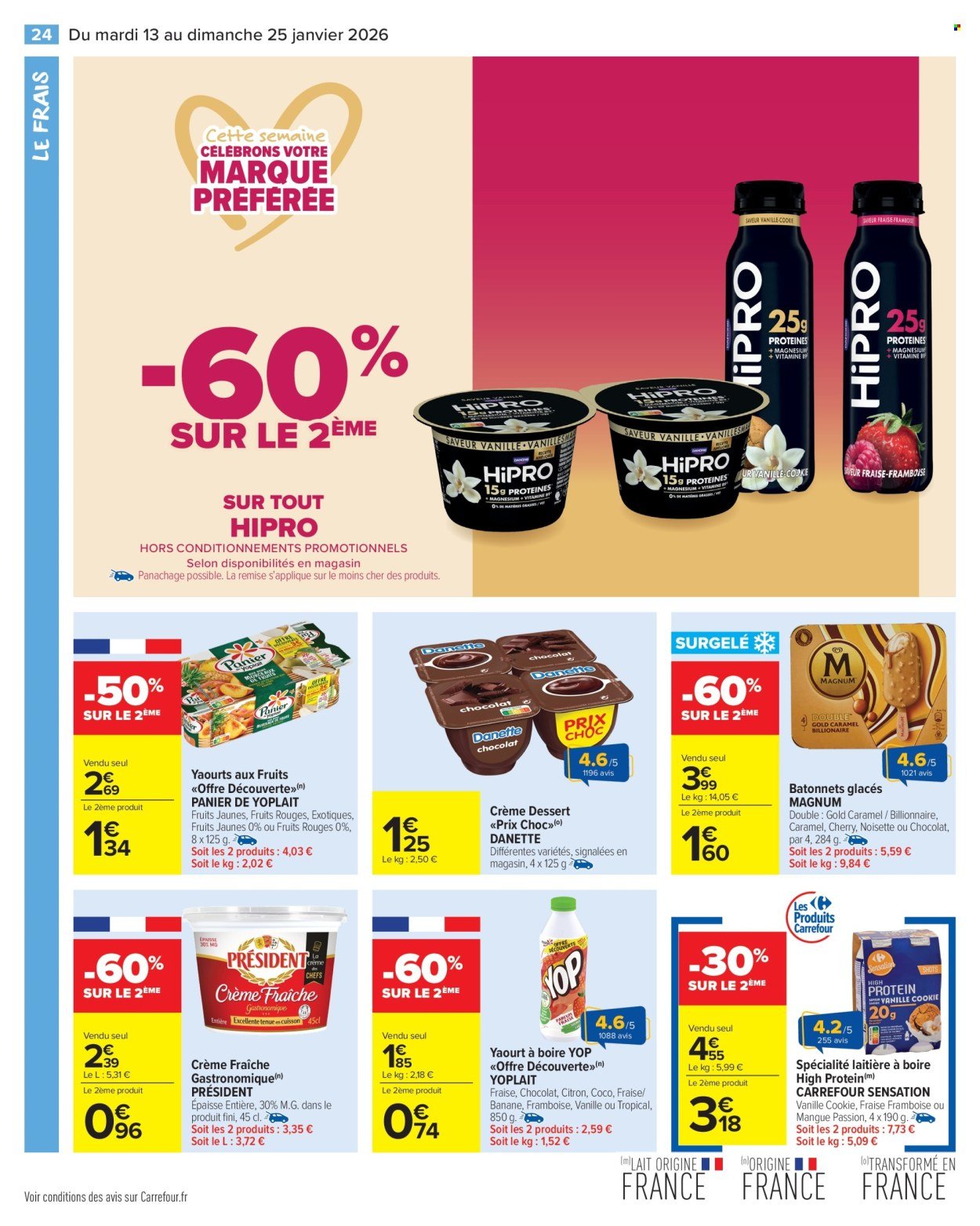 Catalogue CARREFOUR MARKET - LES PROMOS DU QUOTIDIEN ! (2026-01-13 - 2026-01-25)