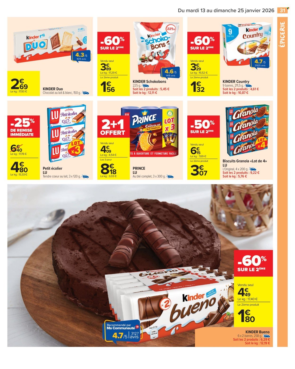 Catalogue CARREFOUR MARKET - LES PROMOS DU QUOTIDIEN ! (2026-01-13 - 2026-01-25)