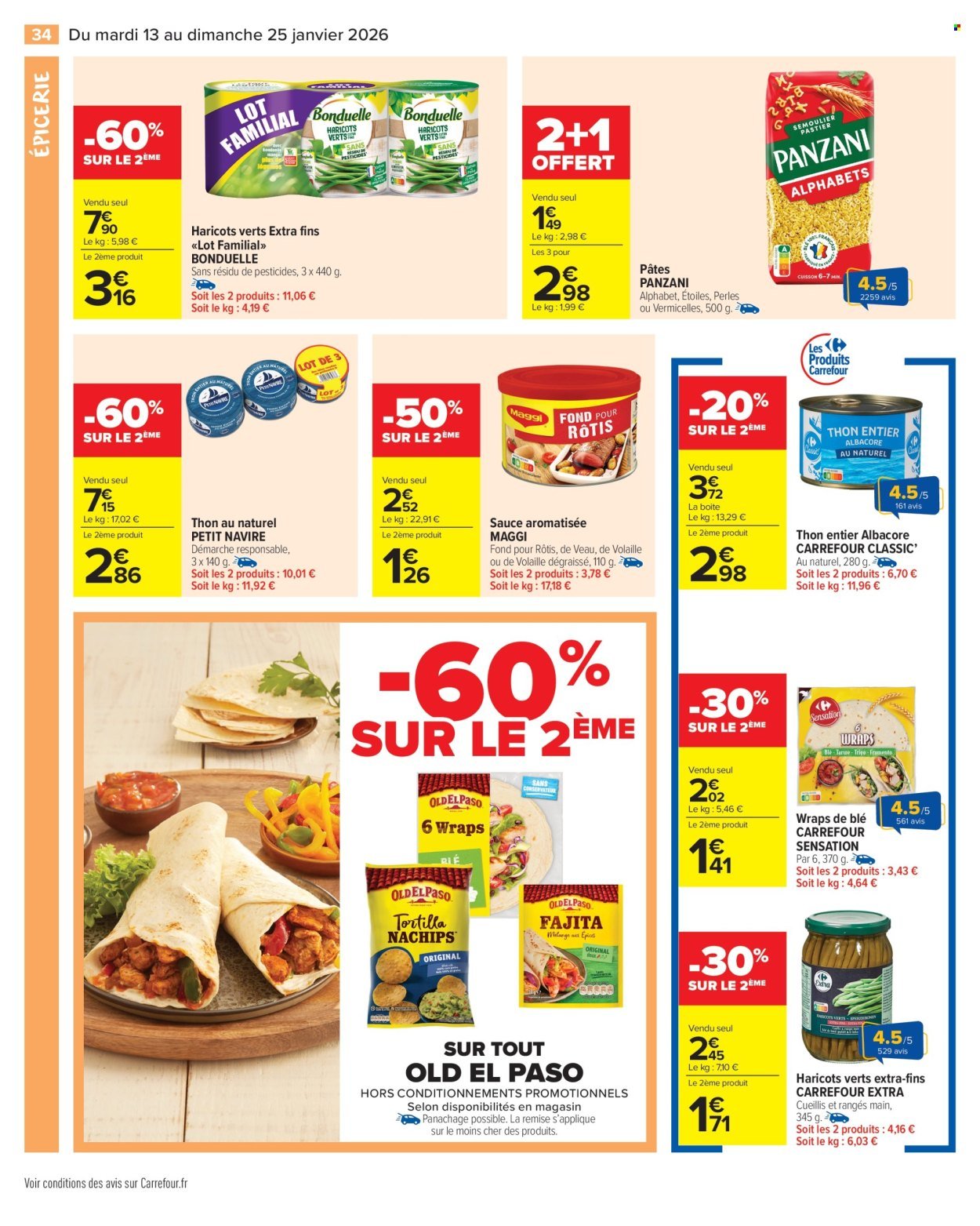 Catalogue CARREFOUR MARKET - LES PROMOS DU QUOTIDIEN ! (2026-01-13 - 2026-01-25)