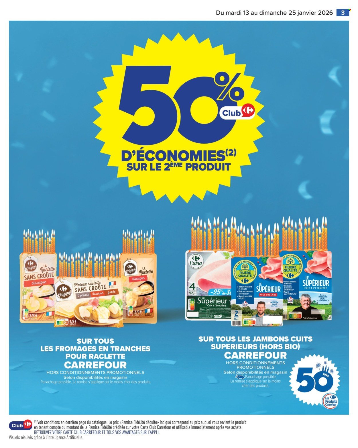 Catalogue CARREFOUR MARKET - LES PROMOS DU QUOTIDIEN ! (2026-01-13 - 2026-01-25)