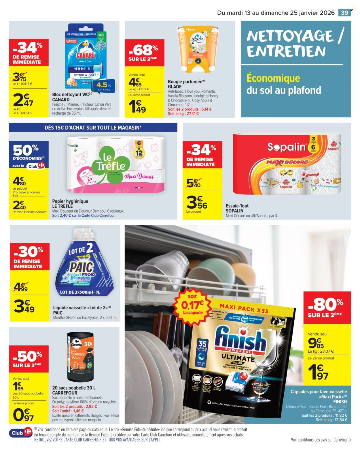 Catalogue CARREFOUR MARKET - LES PROMOS DU QUOTIDIEN ! (2026-01-13 - 2026-01-25)