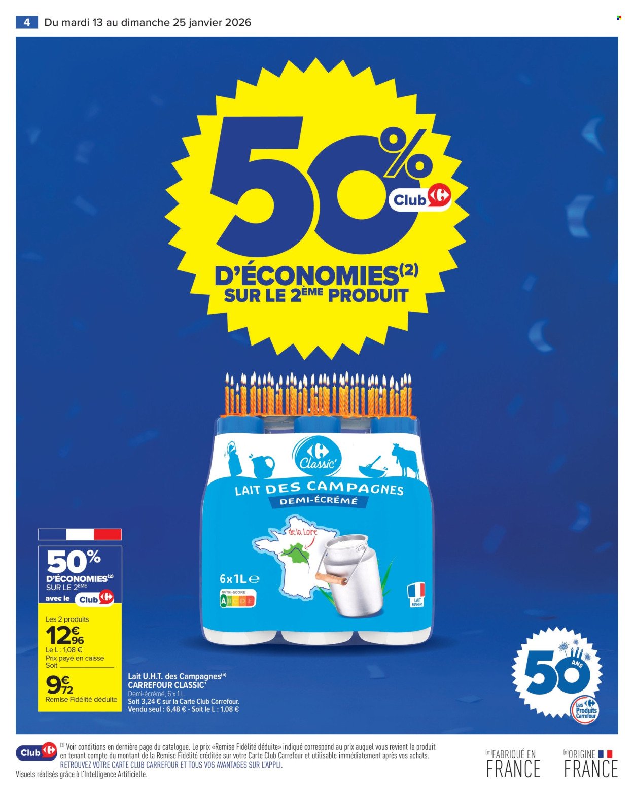 Catalogue CARREFOUR MARKET - LES PROMOS DU QUOTIDIEN ! (2026-01-13 - 2026-01-25)