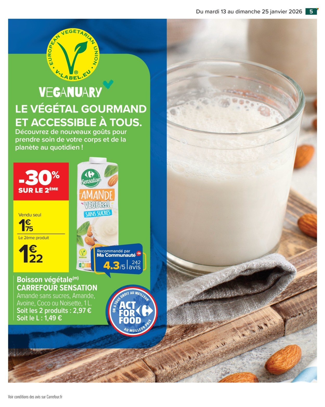 Catalogue CARREFOUR MARKET - LES PROMOS DU QUOTIDIEN ! (2026-01-13 - 2026-01-25)