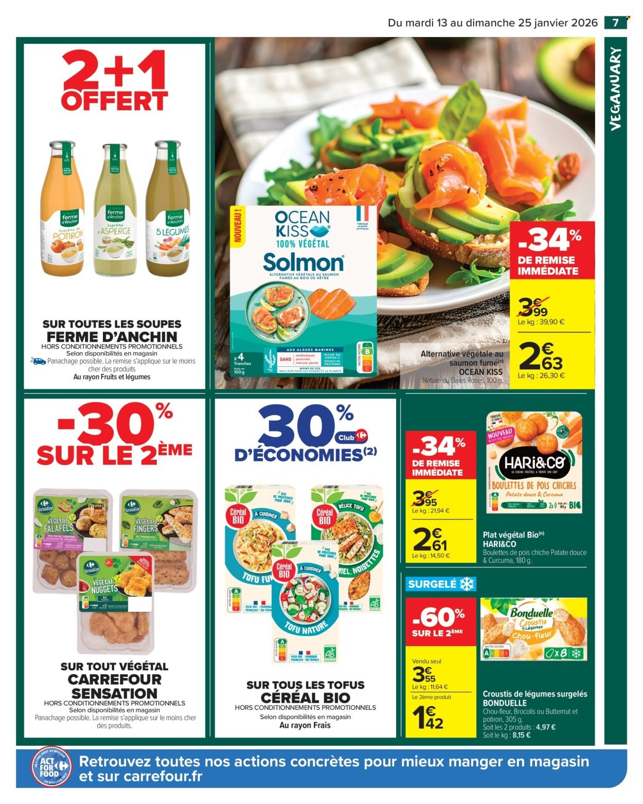 Catalogue CARREFOUR MARKET - LES PROMOS DU QUOTIDIEN ! (2026-01-13 - 2026-01-25)