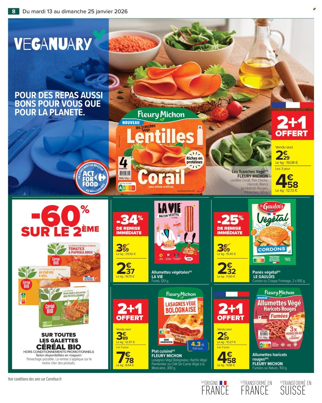 Catalogue CARREFOUR MARKET - LES PROMOS DU QUOTIDIEN ! (2026-01-13 - 2026-01-25)