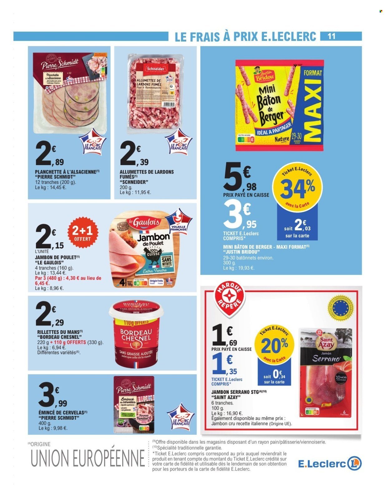 Catalogue E.LECLERC - TRAFIC POUVOIR ACHAT (2025-08-05 - 2025-08-16)