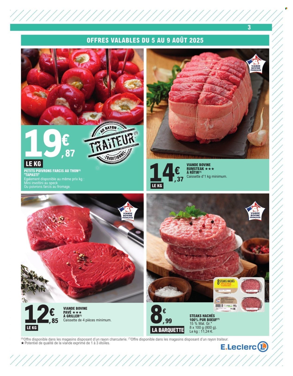 Catalogue E.LECLERC - TRAFIC POUVOIR ACHAT (2025-08-05 - 2025-08-16)