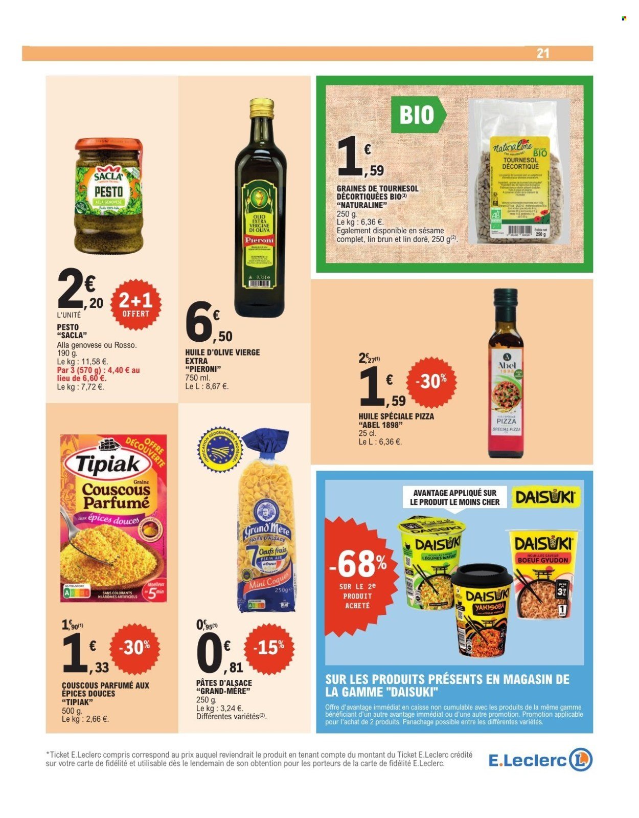 Catalogue E.LECLERC - TRAFIC POUVOIR ACHAT (2025-08-05 - 2025-08-16)