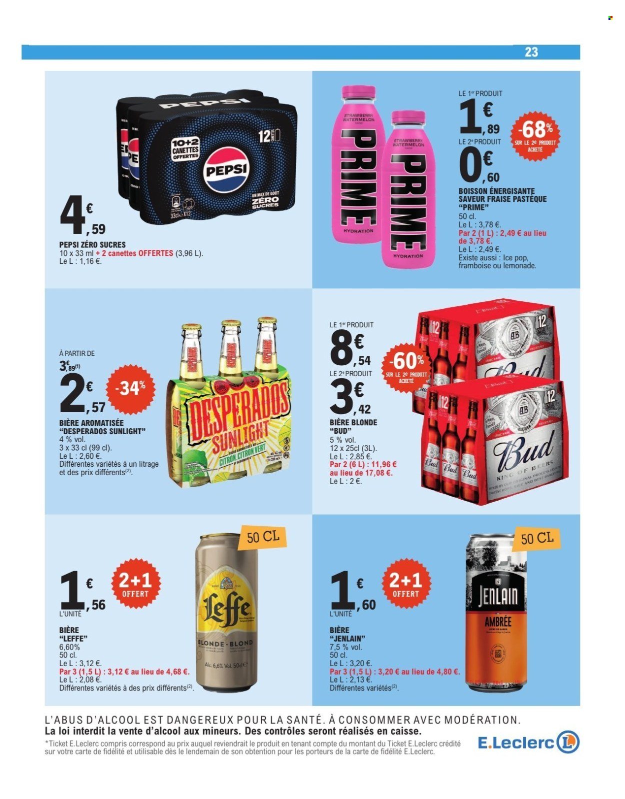 Catalogue E.LECLERC - TRAFIC POUVOIR ACHAT (2025-08-05 - 2025-08-16)