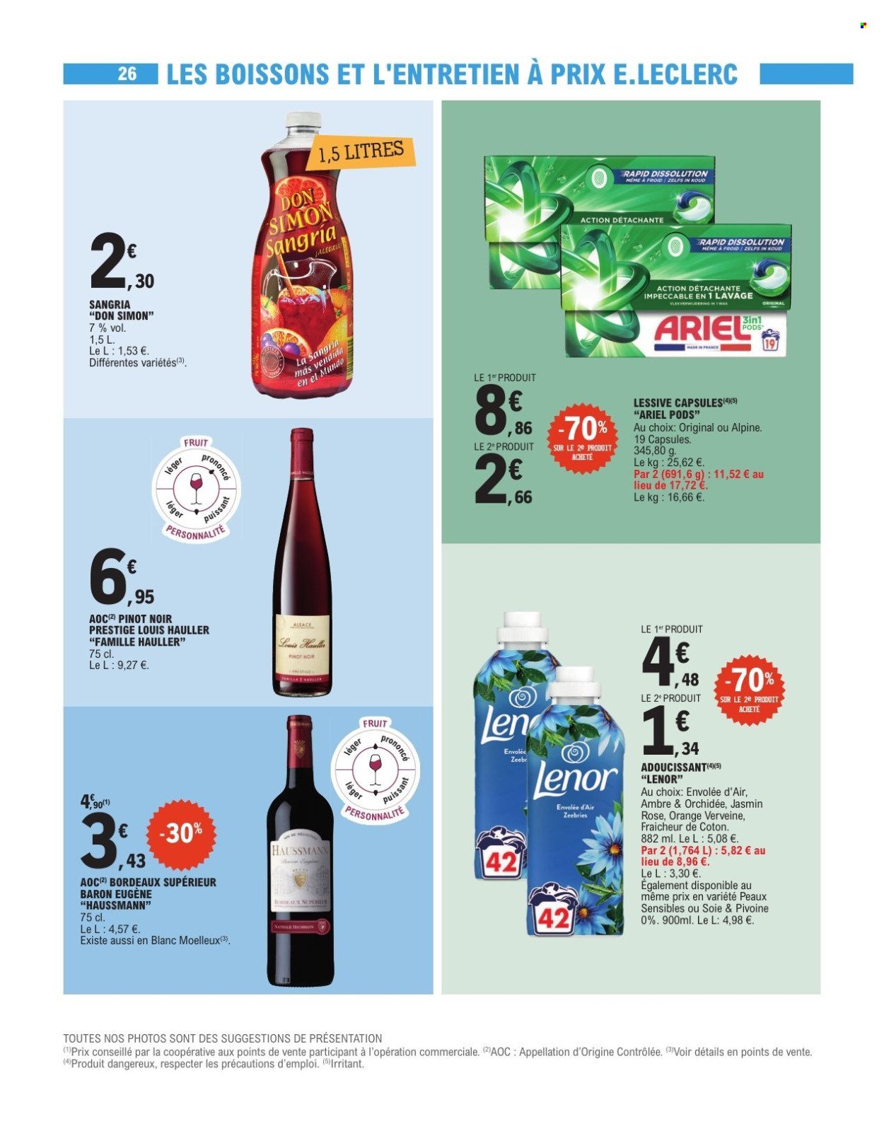 Catalogue E.LECLERC - TRAFIC POUVOIR ACHAT (2025-08-05 - 2025-08-16)