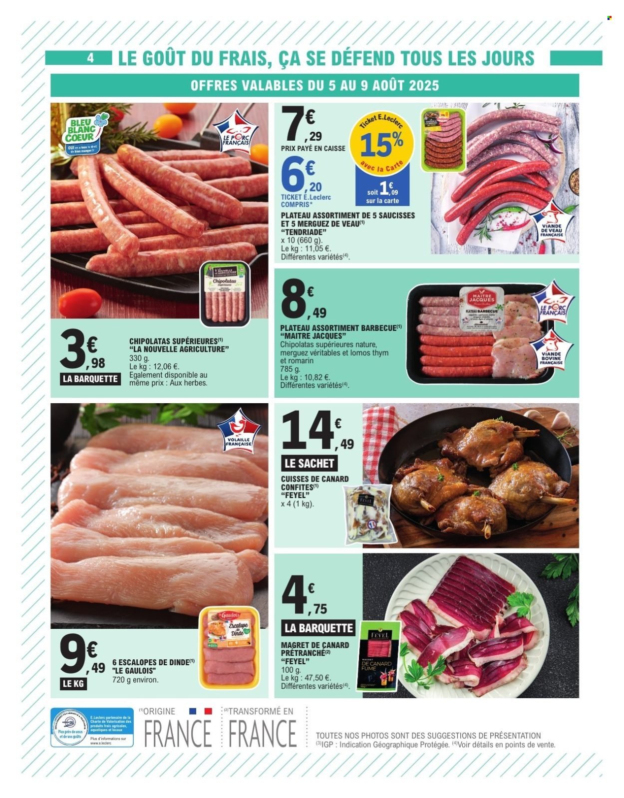 Catalogue E.LECLERC - TRAFIC POUVOIR ACHAT (2025-08-05 - 2025-08-16)